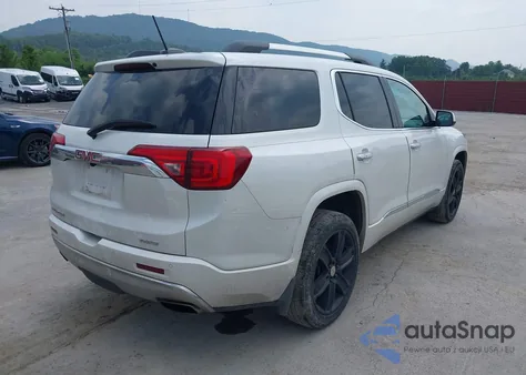 2017 GMC Acadia Denali из США, поврежденный, VIN 1GKKNXLS6HZ190978